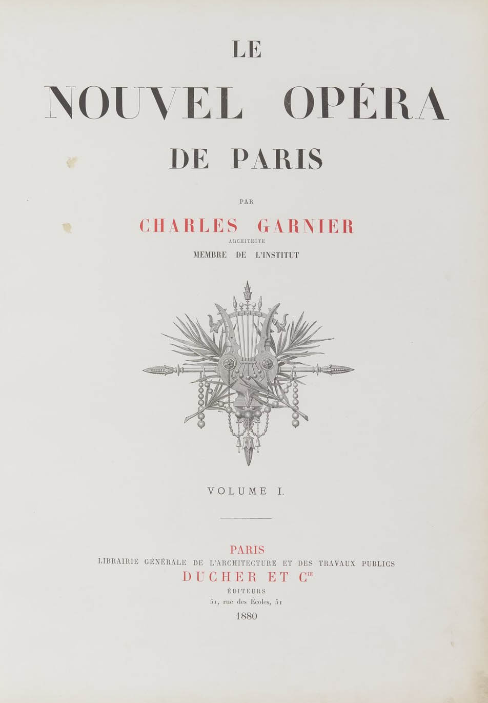 Volume I  © Cité de l'architecture & du patrimoine/Musée des Monuments français