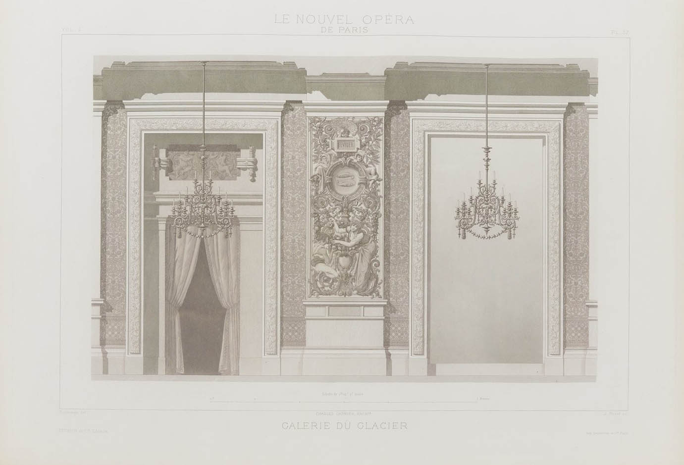 Galerie du Glacier, vol. II  © Cité de l'architecture & du patrimoine/Musée des Monuments français