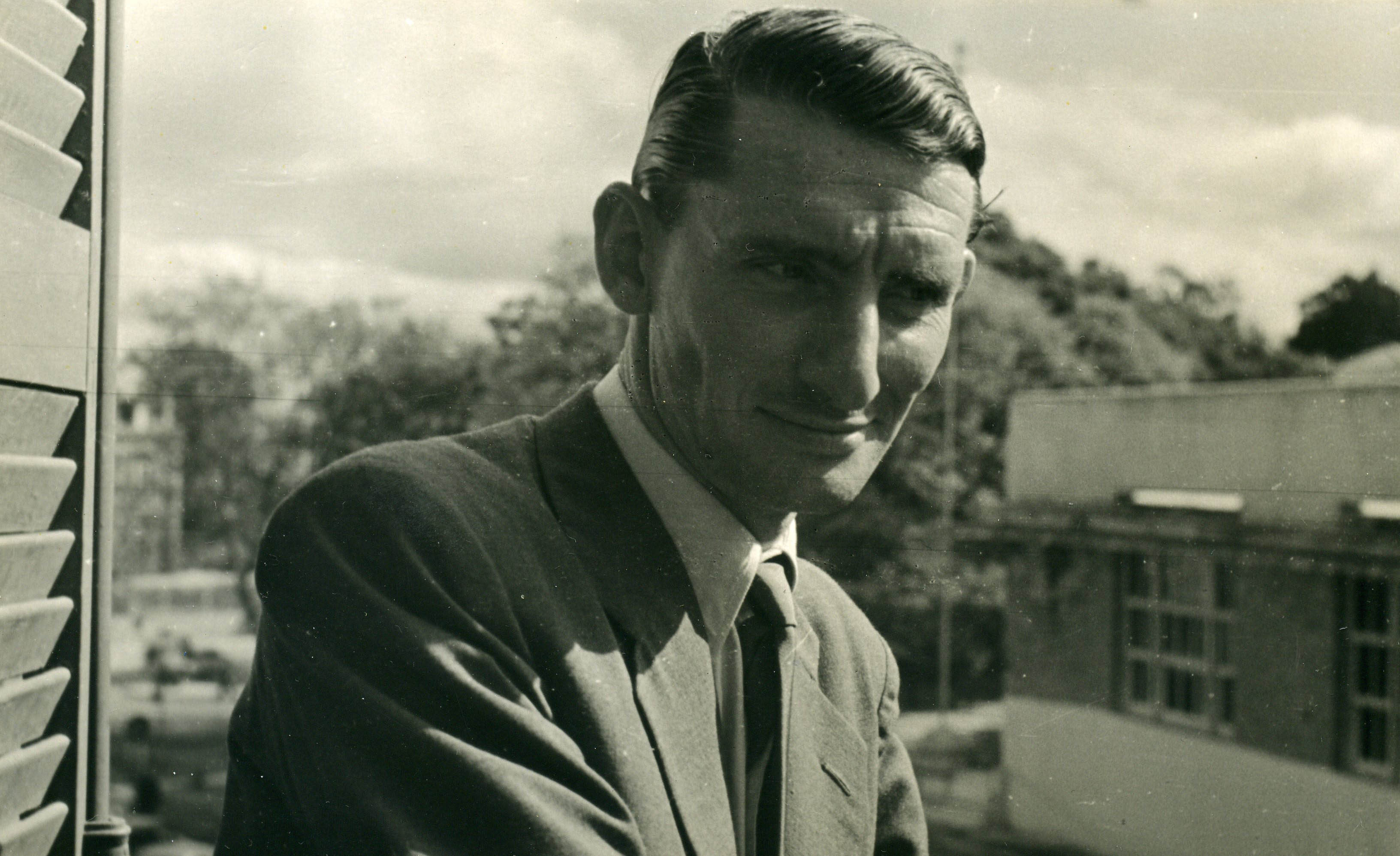Jean Bossu à la Réunion. Cl. anonyme. Nd [début des années 1950] © Collection particulière Jean-Michel Bossu