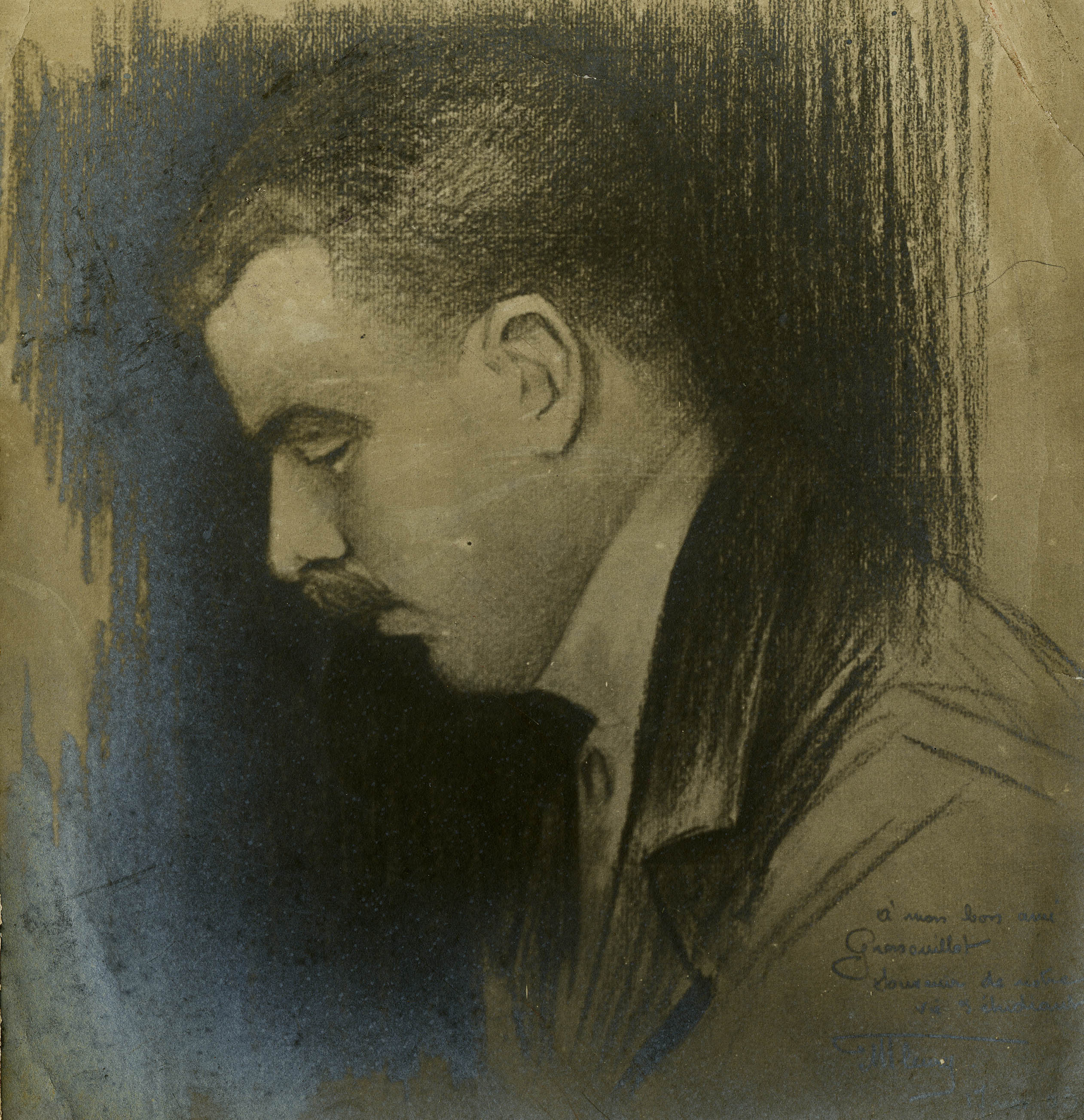Portrait d'André Grenovillot, 1903 (auteur non identifié) © Fonds André Grenovillot. CNAM/SIAF/CAPa/Archives d’architecture du XXe siècle. 084 Ifa 21/3